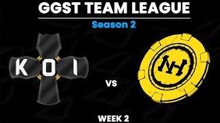 GGST Team League Season 2  Illyrian Royal Guard vs New Head Apes Week 2 [upl. by Alfredo]