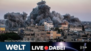 KRIEG GEGEN ISRAEL Gaza Skyline Israel Palästina Rafah Libanon LIVEBilder aus Kriegsgebiet [upl. by Rudy55]