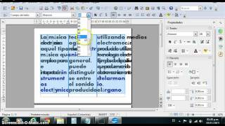 TUTORIAL OPENOFFICE FOLLETOS [upl. by Fanestil]