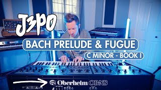 Bach Prelude and Fugue in C Minor Book 1  Julian quotJ3POquot Pollack  Oberheim OBX8 [upl. by Egroj]