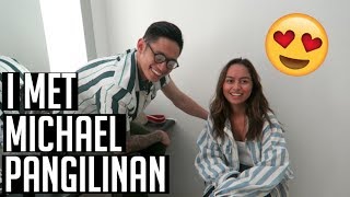 VLOG I FINALLY MET MICHAEL PANGILINAN ft Bugoy Drilon Daryl Ong and Shay [upl. by Orthman137]