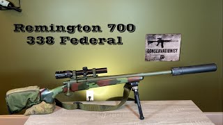 A tour of my newest hunting rifle  Remington 700 338 Federal and Schmidt amp Bender 114x24 [upl. by Cooperman]