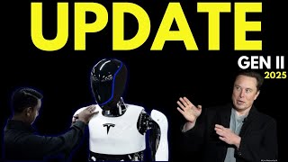 UPDATE Elon Musk ANNOUNCES Major Change of Plan for Tesla Bot Gen 2 Optimus 2025 [upl. by Annocahs]