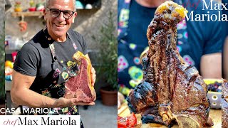 BISTECCA VACA RUBIA GALLEGA Che cos’è e come cuocerla ricetta di Chef Max Mariola [upl. by Ploch]