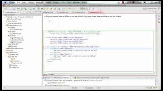 JavaEE 6 and GlassFish 3 with Eclipse 4 of 5  Facelets  JSF 2 [upl. by Suirtemed116]