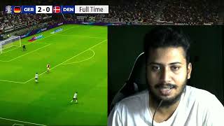 Germany vs Denmark  UEFA Euro Cup 2024  eFootball Pes 21 Gameplay PLSL 130 [upl. by Felicie237]