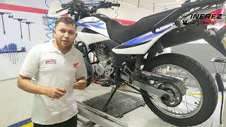 repotenciado de motor HONDA XR150L a 190cc [upl. by Debbra927]