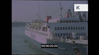 1980s Sealink Ferries Calais Dover [upl. by Oiramd]