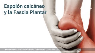 CÓMO CURAR el ESPOLÓN CALCÁNEO y la FASCITIS PLANTAR 17 [upl. by Morrissey684]