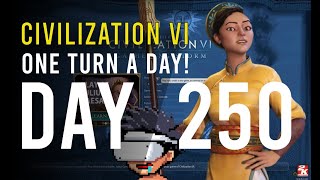 Two Front War  Civ 6  Day 250 [upl. by Eziechiele216]