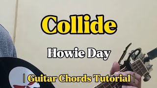 Collide  Howie Day Guitar Chords Tutorial With Lyrics [upl. by Llenrad]