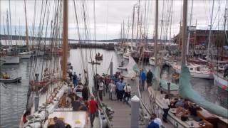 Capsizing a Bolger Chebacco at the Port Townsend Wooden Boat Festival [upl. by Oiracam190]