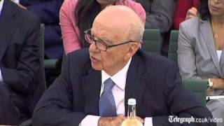 Rupert Murdoch struggles to answer questions [upl. by Eserahs305]