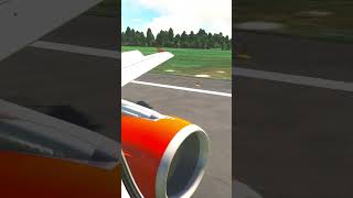 MSFS 2020  Fenix A320 Landing in Dublin  Engine View [upl. by Anilegna]