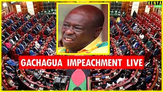 LIVE PARLIAMENT  Gachagua impeachment motion Debate in National Assembly [upl. by Keel939]