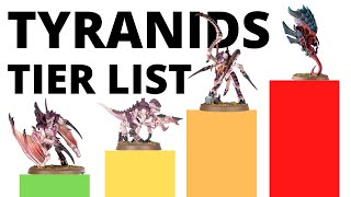 Tyranids Units Tier List in 10th Edition Warhammer 40K  Strongest and Weakest Datasheets [upl. by Sarette]