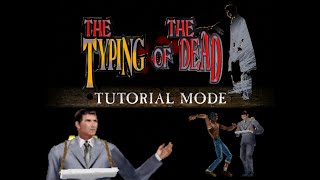 The Typing of the Dead  PC Tutorial mode lessons [upl. by Ennaxor]