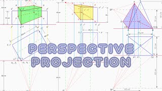 Perspective Projection  Introduction amp Examples EST110 Engineering Graphics KTU [upl. by Manara]