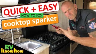 RV cooktop sparker not working wont spark or ignite [upl. by Deck]