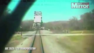 Footage shows final moments before camerawoman is killed by train on Midnight Rider movie set [upl. by Ehcadroj]