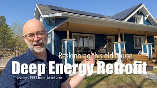 343 Deep Energy Retrofit  Transforming 1951 home to netzero [upl. by Hedgcock]