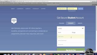 Edmodo Group Code and Student Account [upl. by Nuahsyt]