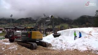 Snowfarming in Ramsau am Dachstein  Loipen im November garantiert [upl. by Cantone592]