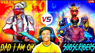 🌿FREE FIRE LIVE🌿PLAYING 1 VS 6 KHATARNAK😎CUSTOM ROOM GAME PLAY 🎮🎯 ON LIVE  GARENA FREE FIRE [upl. by Aguie]