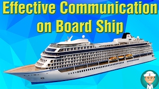 Effective Communication on Board Ship [upl. by Eyks191]