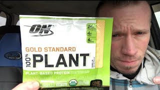 Honest Reviews Optimum Nutrition Gold Standard 100 Plant Based Protein  Vanilla [upl. by Celesta]