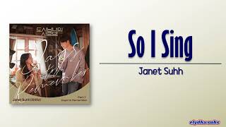 Janet Suhh 자넷서 – So I Sing Lovestruck In The City OST Part 7 RomEng Lyric [upl. by Coppinger210]