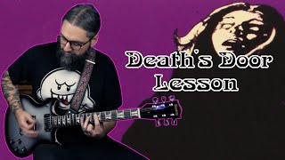 Uncle Acid  Deaths Door Guitar Lesson [upl. by Jet27]