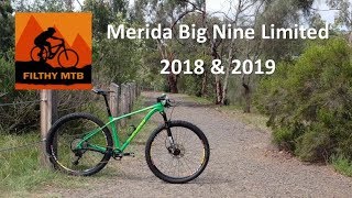 Merida Big Nine 2018 vs 2019 vs My 2018 Big Nine Review Sram 12 speed derailleur on 11speed [upl. by Nwahsak522]