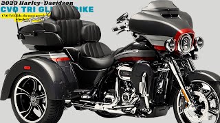 CVO Tri Glide The Most Premium ThreeWheeled Motorcycle  2023 HarleyDavidson CVO Tri Glide Trike [upl. by Orvil]