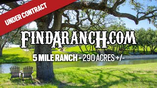 5Mile Ranch  290 Acre Texas Hill Country Ranch  Findaranchcom [upl. by Enylhsa86]