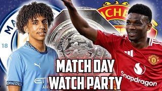 Manchester City Vs Manchester United  Community Shield Live Watch Party [upl. by Primavera975]