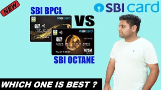 SBI BPCL VS SBI BPCL OCTANE CREDIT CARD  COMPARISON  FEATURES  FULL DETAILS  FEES  BENEFITS [upl. by Akeemat]