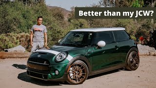 Better than a JCW  INSANE Modified Manual Mini Cooper S Review and Test Drive [upl. by Acirtap]