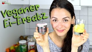 Veganer Ei Ersatz  6 pflanzliche Alternativen für Eier  vegan backen und kochen ohne Ei [upl. by Nedyaj]