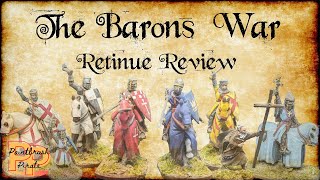 Barons War  Medieval Skirmish Game  Retinue Review [upl. by Laehpar]