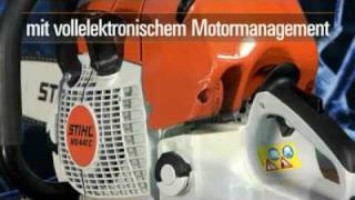 STIHL MS 441 CM mit MTronic  Video Oeni [upl. by Nannerb]