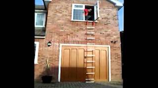 EASY THROW Fire Escape Ladder [upl. by Columbine]