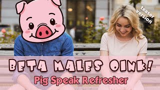 Beta Males Are Piggies  TRAILER  Female Supremacy Training for Beta Males [upl. by Assennej]