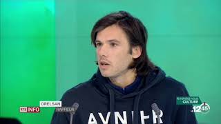 Reportage amp interview sur Orelsan pour quotLa fête est finiequot à la télévision [upl. by Yrokcaz]