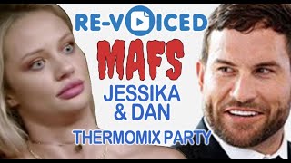 Married At First Sight Jess amp Dan REVOICED THERMOMIX PARTY [upl. by Chamkis]