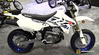 2017 Suzuki DRZ 400 SM  Walkaround  2016 AIMExpo Orlando [upl. by Synned]