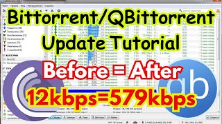 Bittorrent Update Tutorial how to make qbittorrent download faster 2023 how to speed up qbittorrent [upl. by Webber]