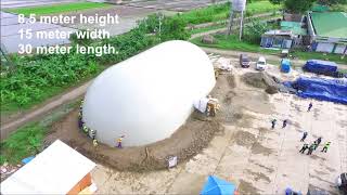 Philippine Monolithic Dome Disaster Proof Structure Construction Process Video Presentation [upl. by Itnahs28]