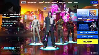 FORTNITE LIVE PELA TARDEPT [upl. by Atsedom607]