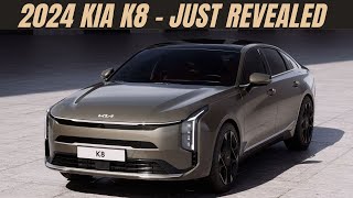 Unveiling the 2024 Kia K8 The Ultimate Luxury Sedan Redefined [upl. by Aivatnohs]